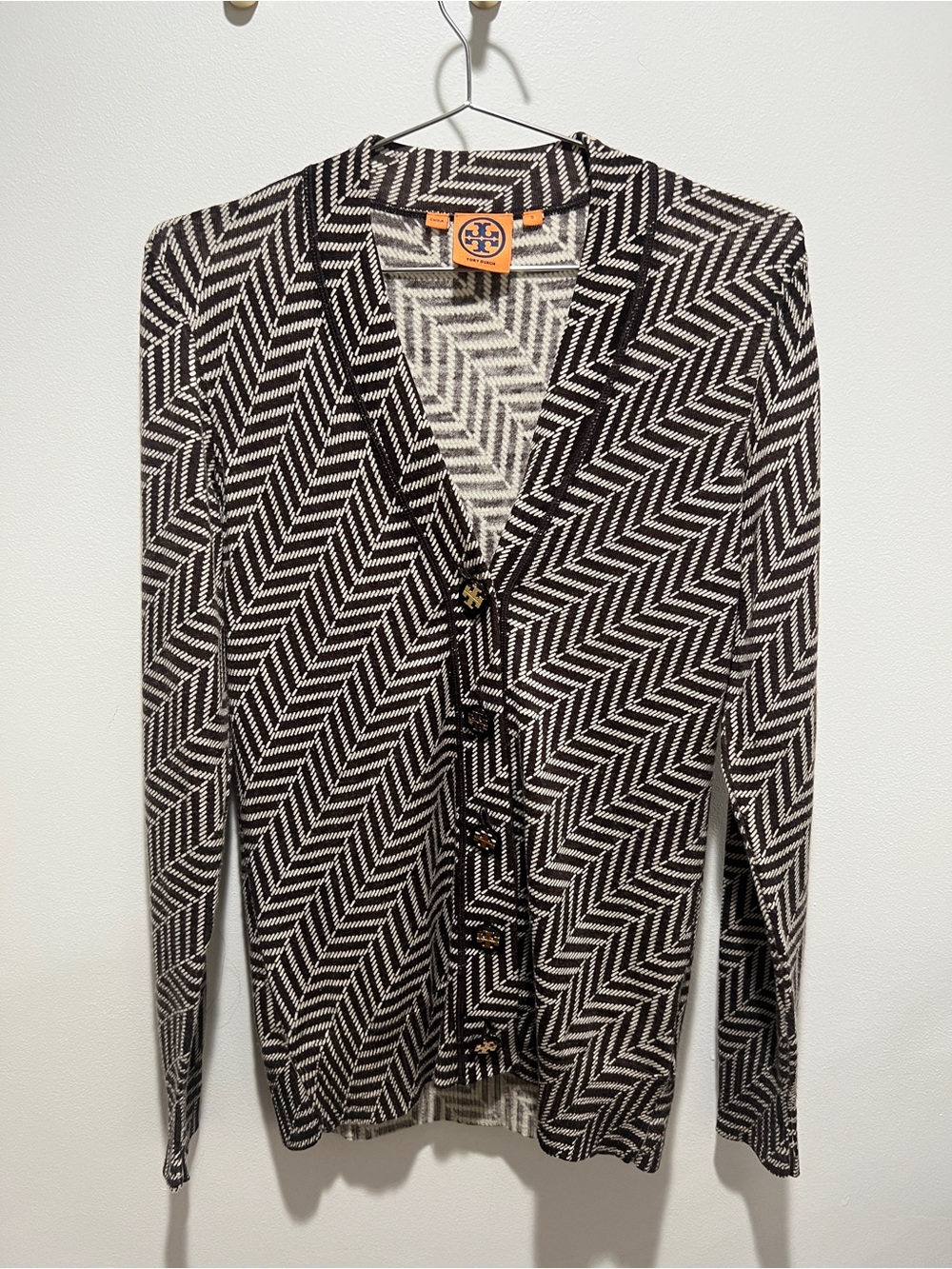 Tory Burch Merino Wool Cardigan